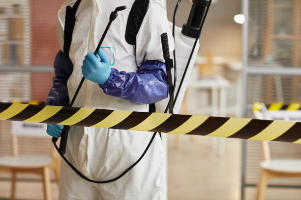 Professional Trauma Scene Cleanup technician working in Ames, TX